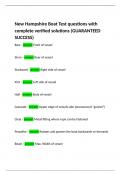 New Hampshire Boat Test questions with complete verified solutions &lpar;GUARANTEED SUCCESS&rpar;&period;