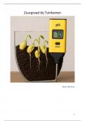 Onderzoeksverslag biologie veldwerk zuren en planten