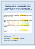 88M RED BOOK STUDY EXAM NEWEST 2025 ACTUAL  EXAM WITH COMPLETE 80 QUESTIONS AND CORRECT  DETAILED ANSWERS &lpar;VERIFIED ANSWERS&rpar; ALREADY  GRADED A&plus; &sol; 88M Red Book Study &vert; GUARANTEED PASS