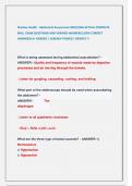 Shadow Health - Abdominal Assessment 2025&sol;2026 ACTUAL COMPLETE  REAL  EXAM QUESTIONS AND VERIFIED ANSWERS &lpar;100&percnt; CORRECT  ANSWERS&rpar; A&plus; GRADED &vert; ALREADY PASSED &sol; NEWEST &excl;&excl;  