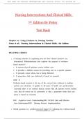 Test Bank - Medical-Surgical Nursing&colon; Assessment and Management of Clinical Problems&comma;  10 Edition &vert; Verified answers &vert; LATEST