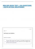 88M RED BOOK TEST &vert; 194 QUESTIONS &vert; WITH ACTUAL SOLUTIONS&excl;&excl;