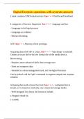  Digital Forensics &ndash; In-Depth Question & Answer Reference Guide with Verified Explanations