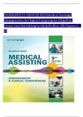 WorkSheet Answer keys for Medical Assisting Administrative & Clinical Competencies &lpar;MindTap Course List&rpar; 9th Edition by Michelle Blesi Chapter 1-58
