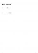 AHIP module 1