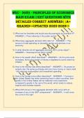 WGU - D089 - Principles of Economics Main Exam&vert;&vert;Key Questions with Detailed Correct Answers&vert;&vert;A&plus; GRADED<<UPDATED 2025-2026>>