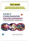 Test Bank &ndash; Early Childhood Development&colon; A Multicultural Perspective &lpar;8th Edition&comma; Trawick-Smith&rpar; &vert; Complete Chapters 1-18 &vert; Latest