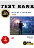 Test Bank -Payroll Accounting 2025&comma; 10th Edition &lpar;Landin&rpar;&comma; Chapter 1 - 7 Complete Latest Newest Version Instant Download as a PDF&comma; Verified Latest Edition WITH RATIONALES
