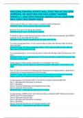 ANALYZING FINANCIAL REPORTS WALL STREET PREP ACTUAL EXAM &lpar;COMPLETE&rpar; 100&plus;QUESTIONS AND 100&percnt; CORRECT ANSWERS GRADED A&plus;&sol; ANALYZING FINANCIAL REPORTS ACTUAL EXAM FROM WALL STREET PREP &lpar;BRAND NEW&excl;&excl;&rpar;
