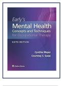 2025 Mental Health in OT & OTA Certification Exam Success Guide &ndash; 460 NCLEX&reg;‑Style Q&As with Evidence‑Based Rationales &lpar;6th Ed&period;&rpar;