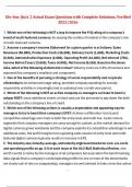 Glo-Bus Quiz 2 &ndash; Actual Exam Questions with Complete Solutions &ndash; Verified for 2025&sol;2026