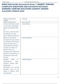 Exam &lpar;elaborations&rpar; NURS 5220 Health Assessment  