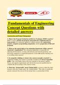 Fundamentals of Engineering &ndash; Concept Questions with Detailed Answers &ndash; Core Subjects Review for FE Exam 2024