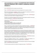 pest management category 3b QUESTIONS WITH DETAILED VERIFIED ANSWERS &lpar;100&percnt; CORRECT ANSWERS&rpar; &sol;ALREADY GRADED A&plus;