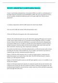 NCLEX - uWorld Test 1 &vert;&vert; with Errorless Answers&period;