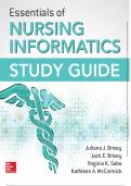 Essentials of Nursing Informatics Study Guide&comma; 2016 Edition by Julianne Brixey