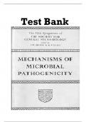 Microbial Mechanisms of Pathogenicity &ndash; Chapter 15 Test Bank &lpar;Graded Questions&comma; Complete Content&rpar;