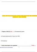 CAISS CERTIFICATION STUDY GUIDE EXAM QUESTIONS AND ANSWERS GRADED A&plus; 100&percnt; VERIFIED&period;