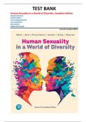 Human Sexuality in a World of Diversity Test Bank 7th Canadian Edition &vert; Rathus&comma; Nevid&comma; Fichner-Rathus&comma; Hamilton&comma; McKay&comma; Milhausen &vert; All Chapters