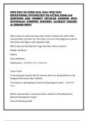 WGU D307 OA EXAM 2025-2026&sol; WGU D307  EDUCATIONAL PSYCHOLOGY OA ACTUAL EXAM 200  QUESTIONS AND CORRECT DETAILED ANSWERS WITH RATIONALES &lpar;VERIFIED ANSWERS&rpar; &vert;ALREADY GRADED A&plus;&vert;&vert;BRAND NEW&excl;&excl; 