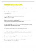 NCCER 33301-11 &vert;&vert; Correct Answers 100&percnt;&period;