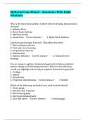 Midterm Exam NU665 &ndash; Questions With Right Solutions