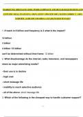 MARKETING 3000 EXAM 3 JOEL POOR &vert;COMPLETE AND DETAILED QUESTIONS AND ANSWERS &vert; REAL EXAM QNA &vert; 2025 LATEST UPDATED 100&percnt; RATED CORRECT &vert; 100&percnt; VERFIED &vert; ALREADY GRADED A&plus;&vert;GUARANTEED TO PASS&excl;&excl;