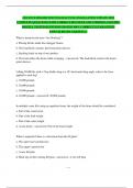 ADVANCE RIGGER TEST EXAM-ACTUAL EXAM-LATEST UPDATE 2025&vert; COMPLETE QUESTIONS WITH CORRECT DETAILED AND VERIFIED ANSWERS-MOSTLY TESTED QUESTIONS &vert; RATED 100&percnt; CORRECT&excl;&excl;GUARANTEED PASS&excl;&excl;ALREADY GRADED A&plus;