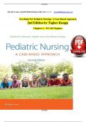 Test Bank For Pediatric Nursing- A Case-Based Approach 2nd Edition by Tagher Knapp Chapters 1 - 34 &vert; All Chapters DR ERIC