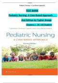Pediatric Nursing- A Case-Based Approach TEST BANK Pediatric Nursing- A Case-Based Approach 2nd Edition by Tagher Knapp Chapters 1 - 34 &vert; All Chapters DR ERIC