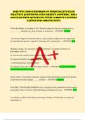 2025 WGU D564 THEORIES OF PERSONALITY EXAM PRACTICE QUESTIONS AND CORRECT ANSWERS &vert; D564 200 EXAM PREP QUESTIONS WITH CORRECT ANSWERS LATEST 2025 &lpar;BRAND NEW&excl;&rpar;