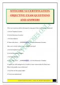 SITECORE 9&period;0 CERTIFICATION OBJECTIVE EXAM QUESTIONS AND ANSWERS