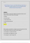 NSG 3450 Exam 4 Version 1 And 2&sol;NSG 3450 Mental Health Exam 4  Newest 2025 Complete Questions And Correct Detailed Answers  &lpar;Verified Answers&rpar;&vert;Already Graded A&plus; 