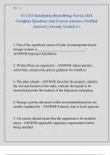 U1 UST Installation&sol;Retrofitting Newest 2025  Complete Questions And Correct Answers &lpar;Verified  Answers&rpar; &vert;Already Graded A&plus;