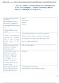 Exam &lpar;elaborations&rpar; LUOA - U&period;S&period; History  