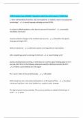 EXAMS BUNDLE PACKAGE&colon;&colon;&colon;&colon;&colon;SLPA &vert; Questions with Correct Answers &vert; 100&percnt; Pass