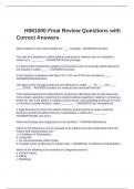 HIM1000 Final Review Questions with Correct Answers