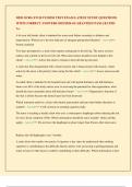 MED SURG EVOLVE HESI TEST EXAM LATEST STUDY QUESTIONS WITH CORRECT ANSWERS 2025&sol;2026 GUARANTEES PASS &vert; RATED A&plus;