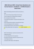 ABSA 4b Exam 2025 &vert; Actual Exam Questions and Correct Answers &vert; Graded A&plus; &vert; Verified Answers &vert; Latest Exam