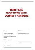 BSNC 1020 BCCNM Professional Standards