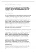 Race&comma; Writing and Decolonisation Assessment 2&colon; &OpenCurlyQuote;&OpenCurlyQuote;The story of this man who had killed a messenger and hanged himself would make interesting reading&rsquo; &lpar;Chinua Achebe&comma; Things Fall Apart&rpar;&period; In your view&comma; how successfully does any text on the module decolonise&quest;