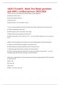 A&E1 Exam&num;3 - Book Test Bank questions and 100&percnt; verified answers 2025&sol;2026