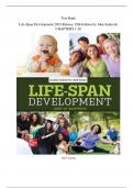 Life-Span Development 2024 Release 19th Edition TEST BANK by John Santrock ALL CHAPTERS 1-20  