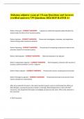 Alabama adjuster exam pt 2 Exam Questions and Answers  &lpar;verified answers&rpar; 739 Questions 2024&sol;2025 RATED A&plus;