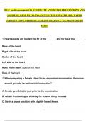 WGU health assessment OA  &vert;COMPLETE AND DETAILED QUESTIONS AND ANSWERS&vert;  REAL EXAM QNA &vert; 2025 LATEST UPDATED 100&percnt; RATED CORRECT &vert; 100&percnt; VERFIED &vert; ALREADY GRADED A&plus;&vert;GUARANTEED TO PASS&excl;&excl;