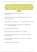 Dante Level 3 Exam  &vert;COMPLETE AND DETAILED QUESTIONS AND ANSWERS&vert; 75 REAL EXAM QNA &vert; 2025 LATEST UPDATED 100&percnt; RATED CORRECT &vert; 100&percnt; VERFIED &vert; ALREADY GRADED A&plus;&vert;GUARANTEED TO PASS&excl;&excl;