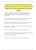 Dante Level 3 Exam  &vert;COMPLETE AND DETAILED QUESTIONS AND ANSWERS&vert; 95 REAL EXAM QNA &vert; 2025 LATEST UPDATED 100&percnt; RATED CORRECT &vert; 100&percnt; VERFIED &vert; ALREADY GRADED A&plus;&vert;GUARANTEED TO PASS&excl;&excl;