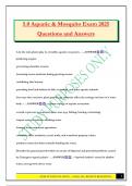 5&period;0 Aquatic & Mosquito Exam 2025 Questions and Answers