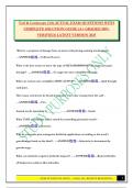 Aquatic and Mosquito Bundled Exams 2025 &lpar;Questions and Answers&rpar; 