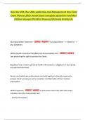 Hesi Nur 204 &sol;Nur 204 Leadership And Management Hesi Final  Exam Newest 2025 Actual Exam Complete Questions And Well  Defined Answers&lpar;Verified Answers&rpar;&vert;Already Graded A&plus; 